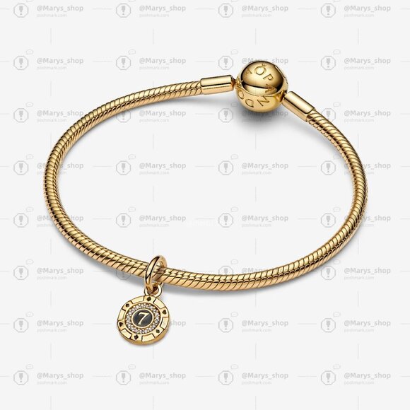 Pandora Lucky Chip Dangle Charm - Picture 3 of 5